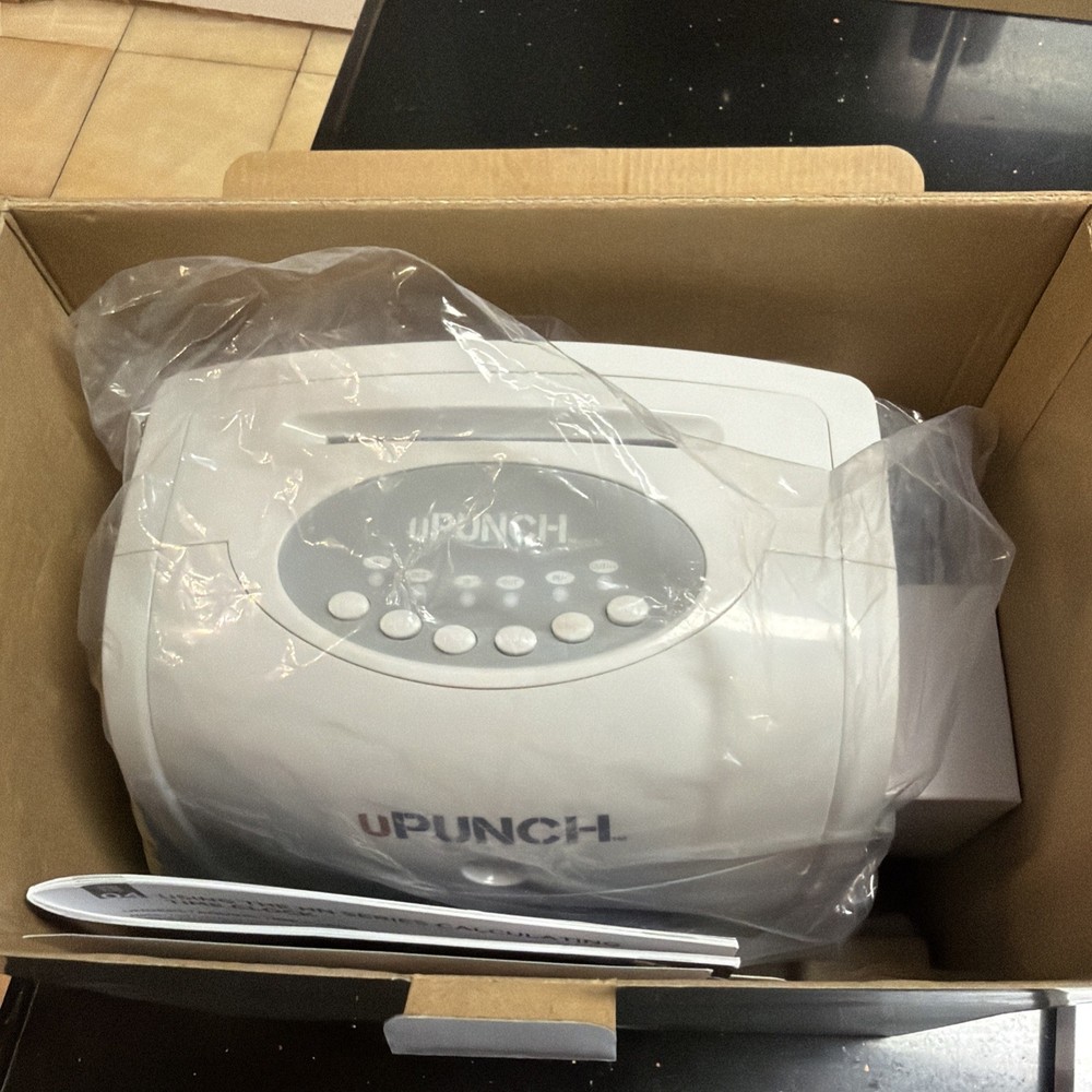 UPUNCH Auto-Align Calculating Time Clock Bundle UB2300 With Time Cards
