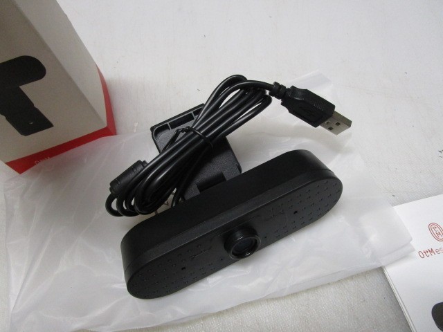Centon OTM Basics 360 USB Webcam With Microphone 2MP HD Stand Mount