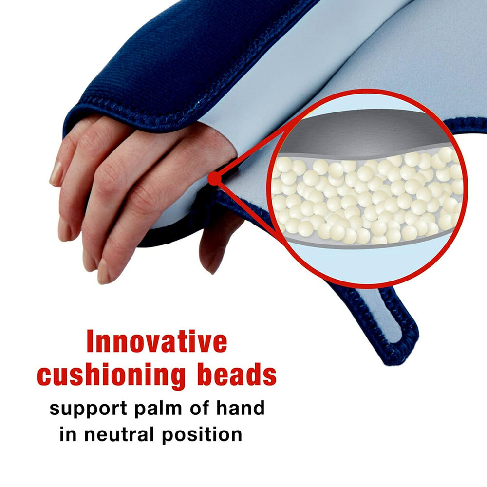 Night Wrist Sleep Support, Adjustable, Blue, Helps Provide Relief from Sympto...