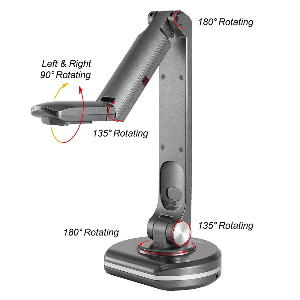 Joyusing V500S 8MP Document Camera, Book and A3 Scanner Live Online Presentation