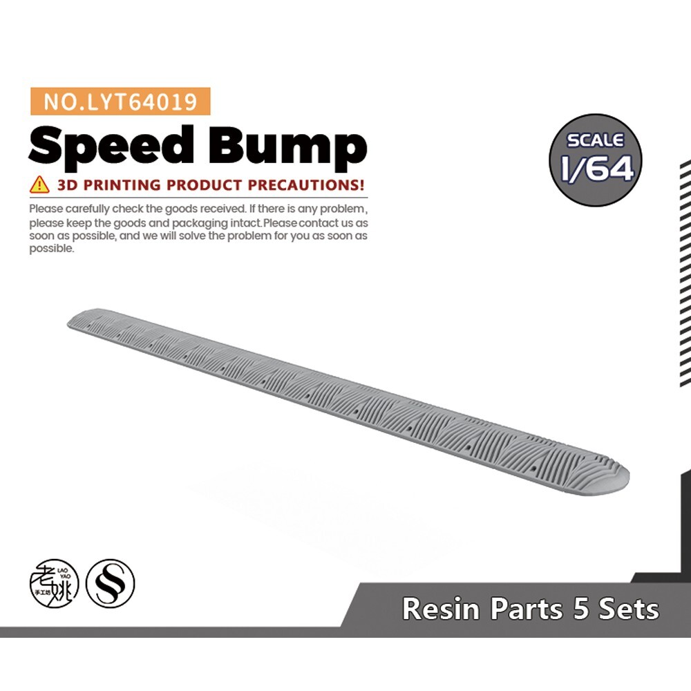 Yao's Studio LYT64019 1/64 Speed Bump For Scene Model