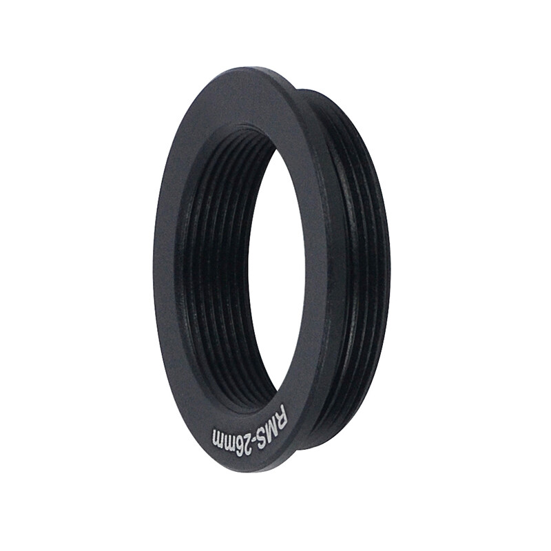 RMS-M26 Flange Adapter RMS Thread to M26 x0.75 mm for microscope objective
