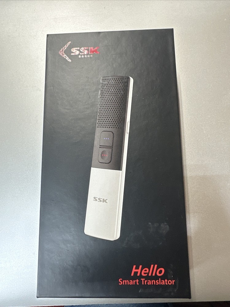 ✅SSK Model: STT01 Hello Smart Digital Pocket Language Translator ✔️