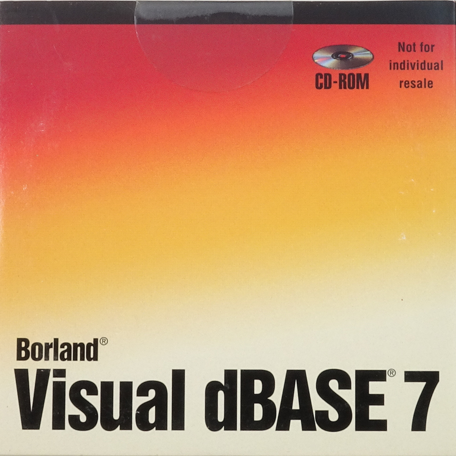 Borland Visual dBase 7 Compiler 32-BIT BOR10294  DBA1370WW35182  NEW