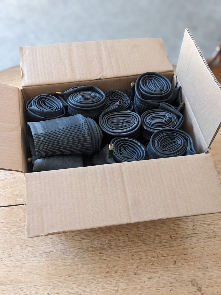 25 Dead Bicycle Tubes, For Art Projects