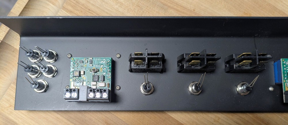 2 Custom Automotive Switch Test Panels - Replacement Dashboards, Never Used