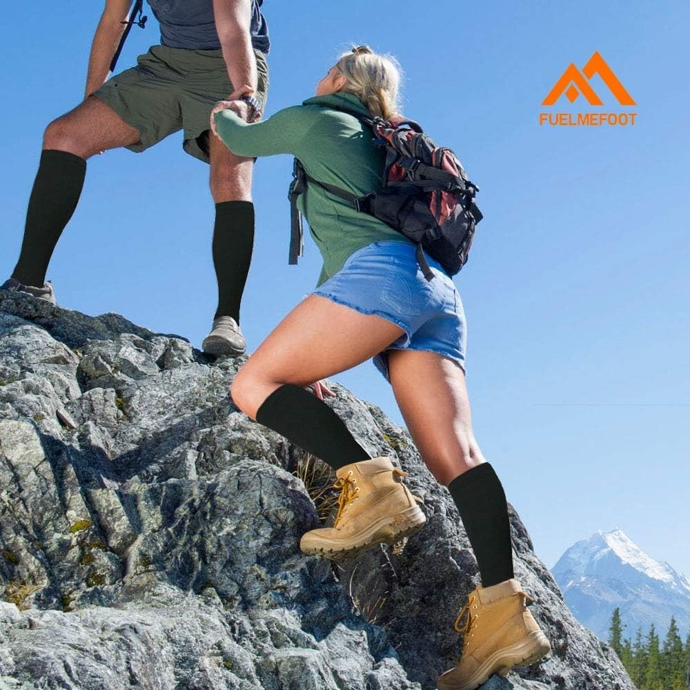Unisex Copper Compression Socks – 3-Pack for Medical & Athletic Performance