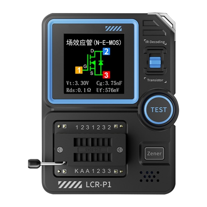 Multimeter Diode Triode Capacitance Resistance Inductance Battery Tester