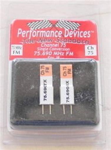 JR 75Mhz FM Crystal Set - Channel 75