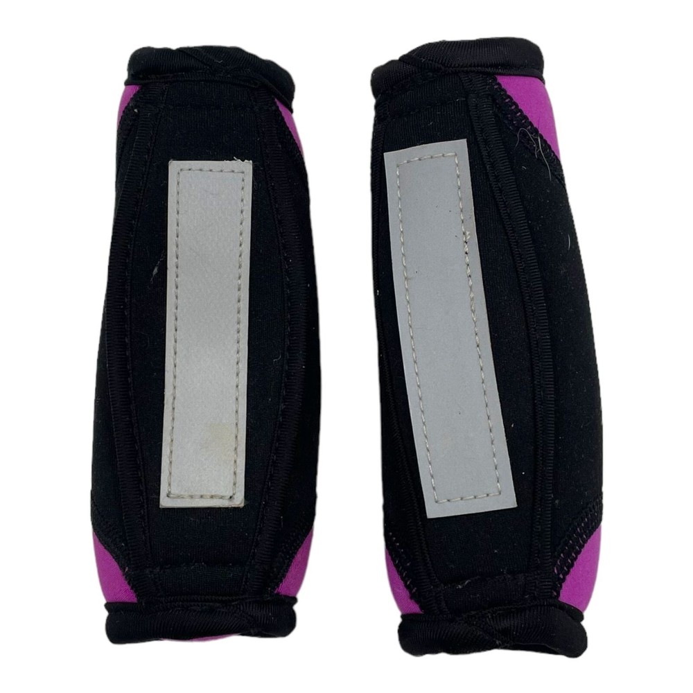 Pair Walking Weights 1lb Soft Hand Grip Exercise Workout Jogging Gym Dumbbells