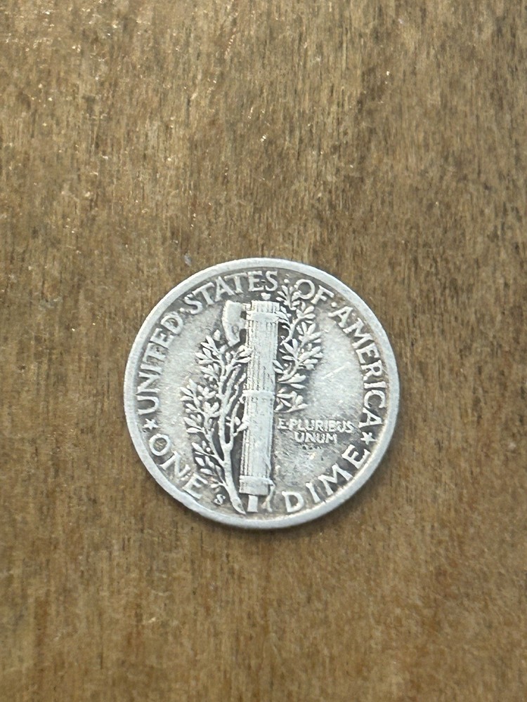 1943S Mercury Dime VF