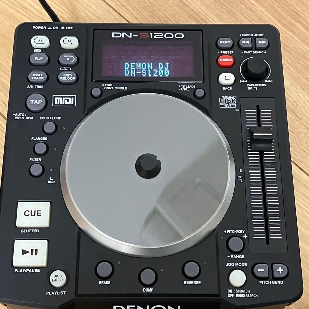 DENON DN-S1200 DJ Multi Player Digital Turntable Controller CD USB DNS1200 Japan