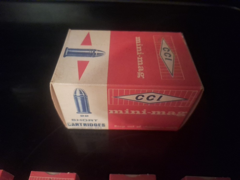 Vintage CCI Mini Mag 22 Short Empty Brick 10 Boxes