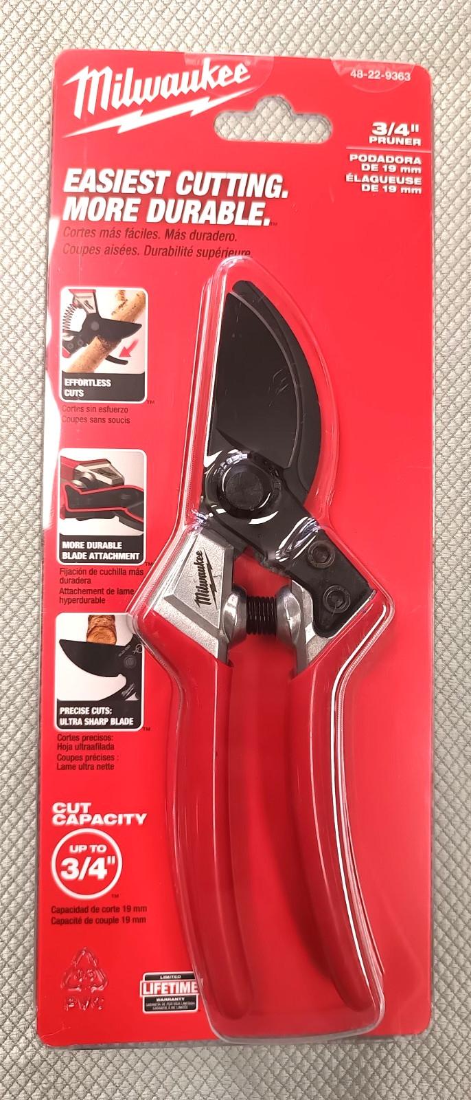 Milwaukee 48-22-9363 3/4" Heavy Duty Pruner