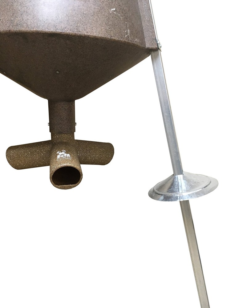 Varmint Funnels Durable Lightweight Galvanized Steel Protective Squirrel Funn...
