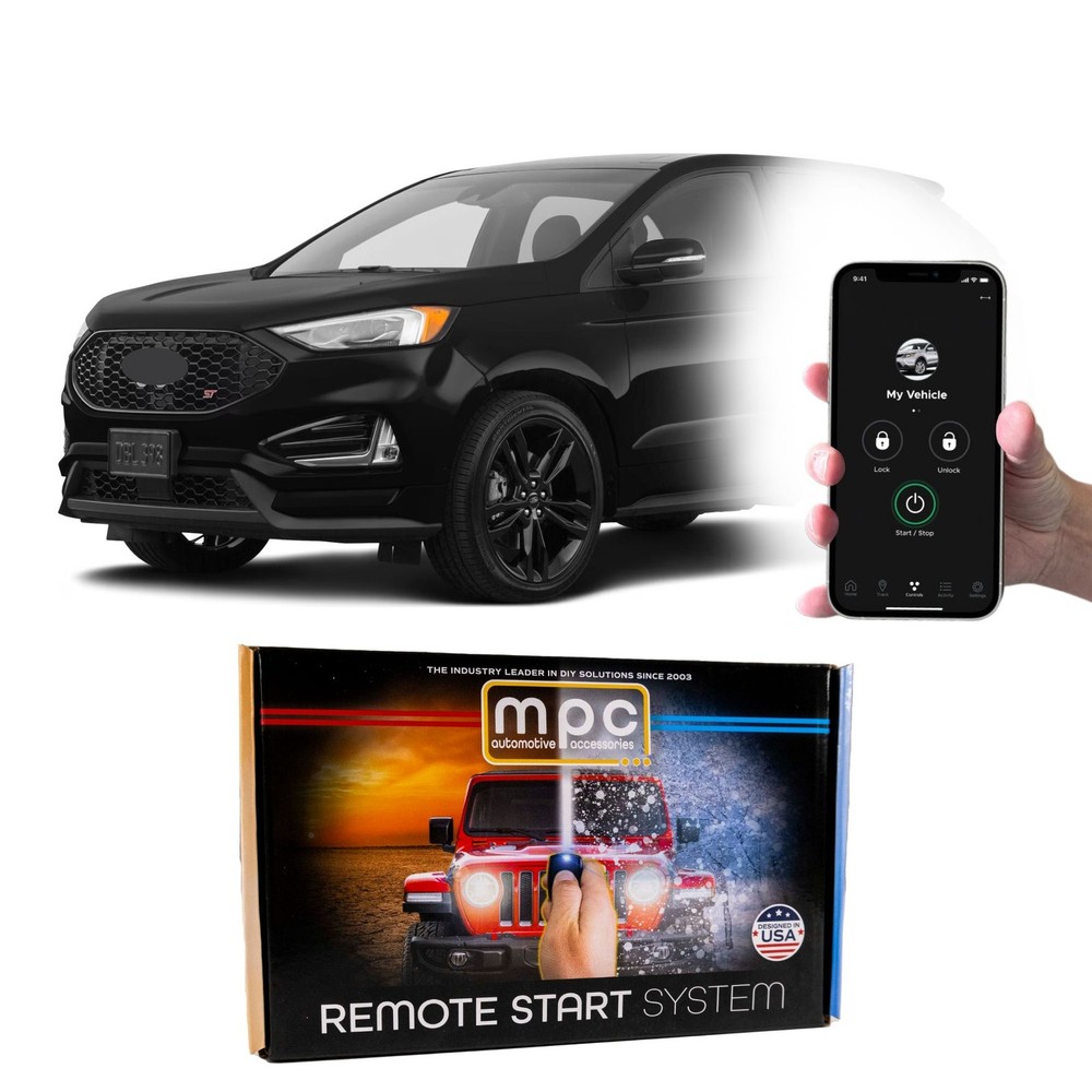 Plug-n-Play Smartphone Activated Remote Starter For 2015-2020 Ford Edge