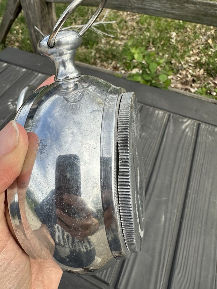 Pottery Barn Hanging Pocket Watch Clock. Small