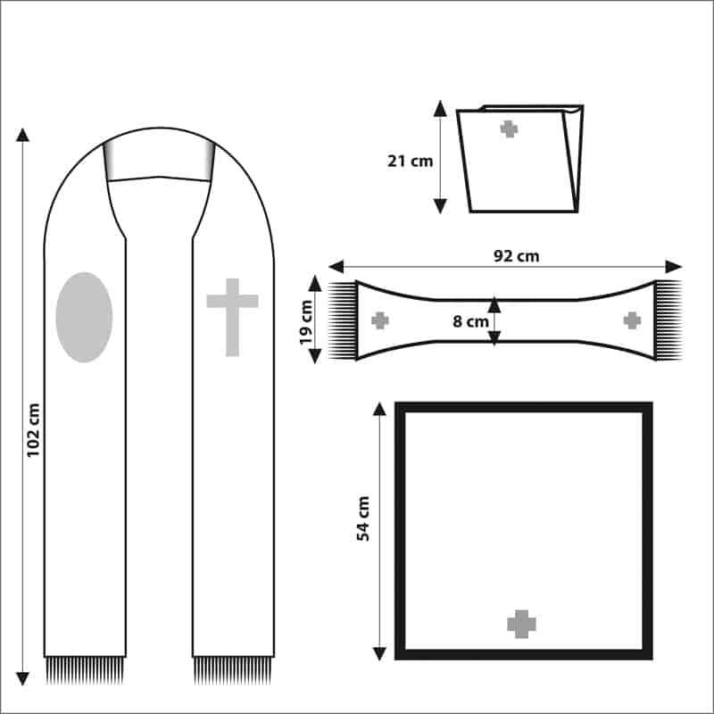 Roman chasuble replica