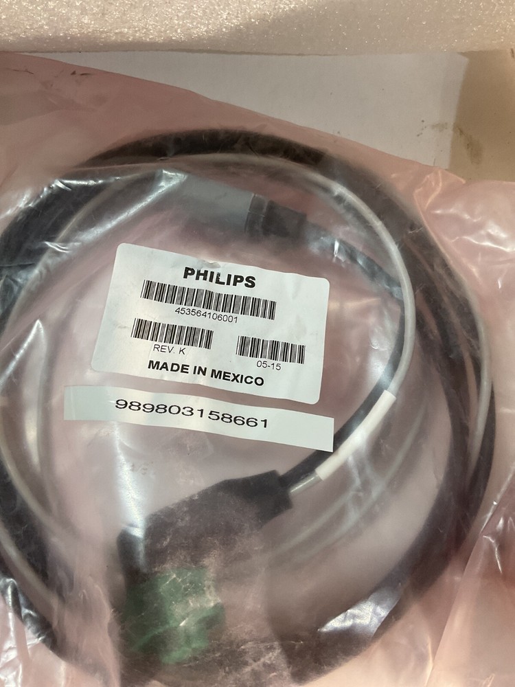 NEW Philips Test Load 50 Ohm M3725A + Cable Pad Cable Plug Connector M3508A