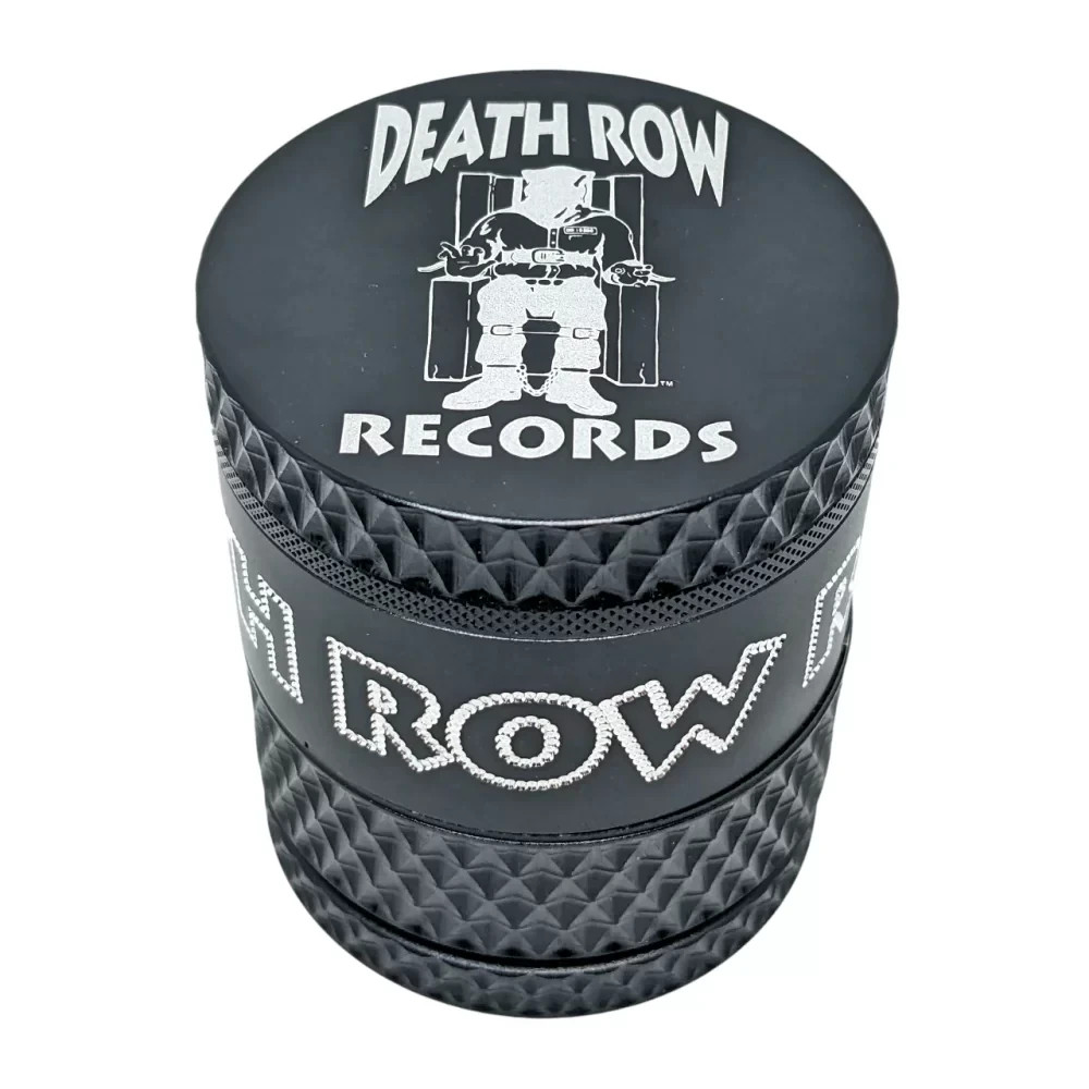 Death Row Records 63mm Hurricane Grinder – 5 Piece Aluminum Grinder