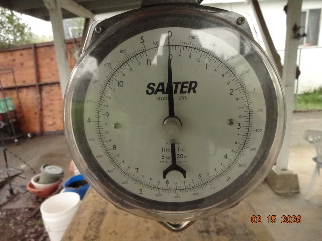 salter brecknell 5kg scale model 235