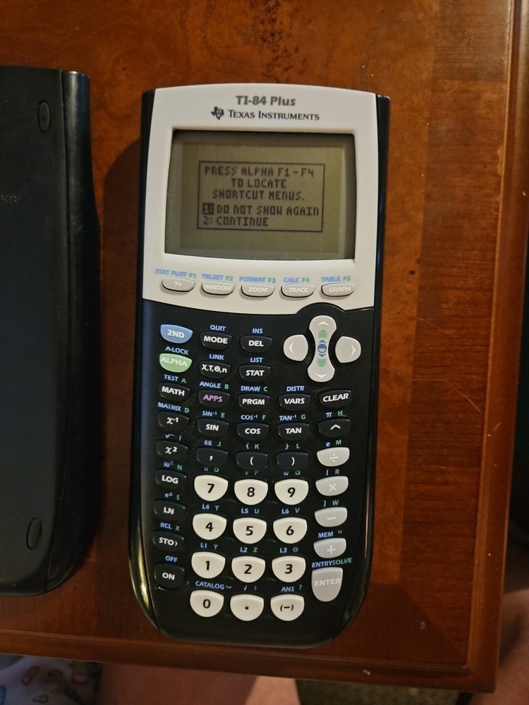 Texas Instruments TI-84 Plus Black Graphing Calculator (K)