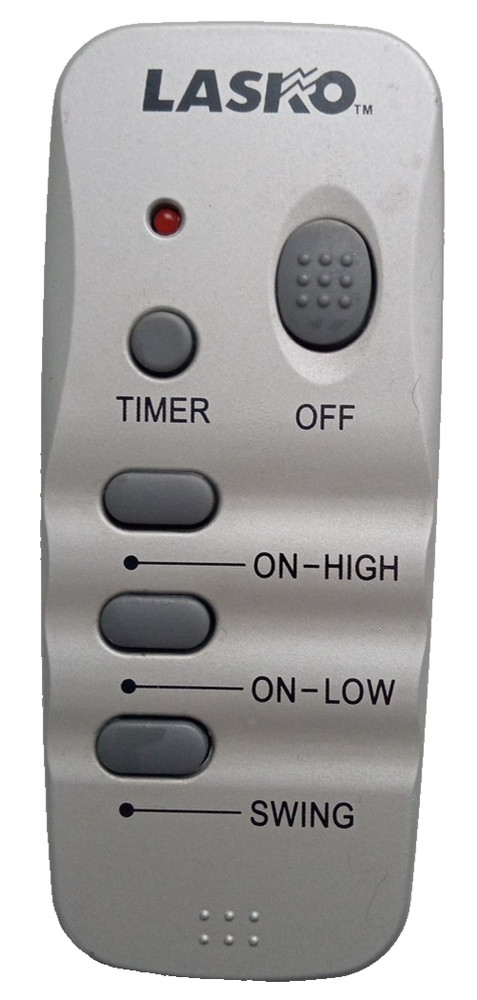 Lasko, Oscillating Fan, Remote Control, Timer, Silver, Replacement, Original OEM