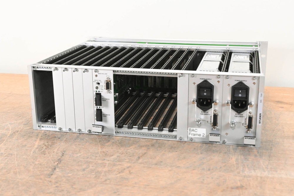 Studer D21m Modular I/O System with Madi HD Link Card CG01BZU