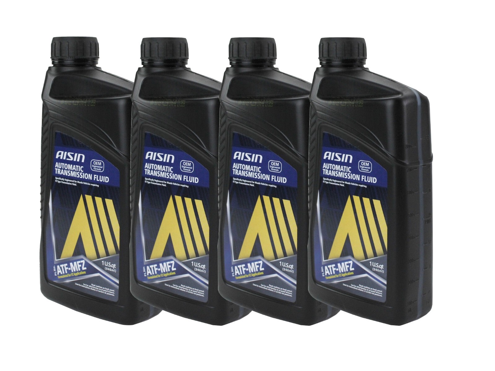 Aisin 4 Quarts Auto Transmission Fluid For Mazda 3 6 CX-3 CX-5 CX-9 4 x 1qt