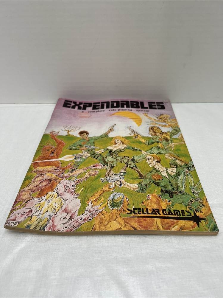 EXPENDABLES A Complete Role-playing System Stellar Games 1987