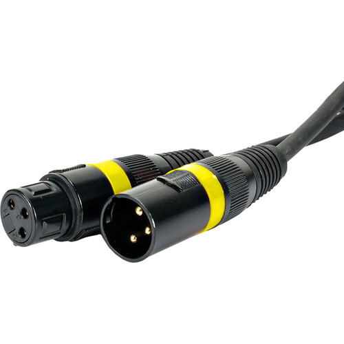 Accu-Cable 3-Pin DMX Cable, 10 ft