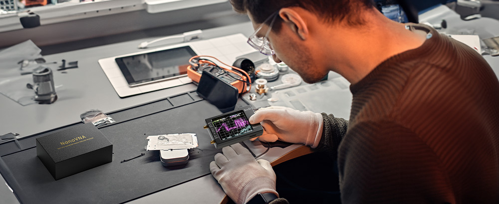 Vector Network Analyzer,Upgraded 10KHz-1.5GHz MF HF VHF UHF Spectrum Analyzer