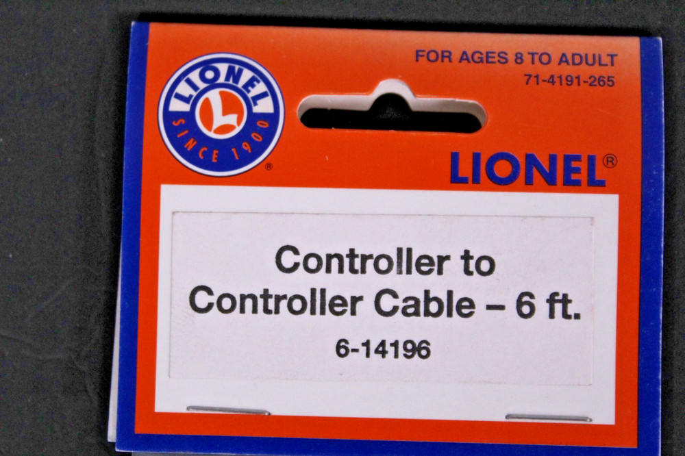 Lionel 6-14196 Controller to Controller Cable - 6 Feet (Gray)