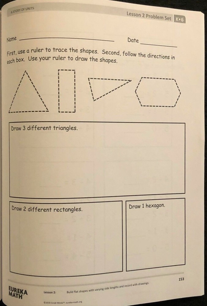 Kindergarten - EUREKA MATH - MODULE 5 & 6 (Student Workbook) (2018, Great Minds)