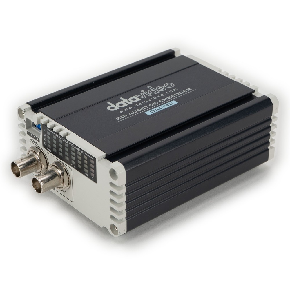 Datavideo DAC-90 SDI Audio D-Embedder, No PSU, 2 Available
