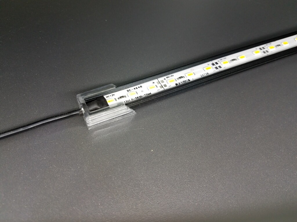 Super Bright Magnet LED Light Workbench Toolbox Auto Shop Under Cabinet Black