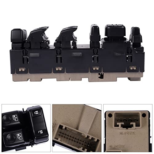 DWS-394 Front Driver Side Power Window Switch Door Lock with Folding Mirror