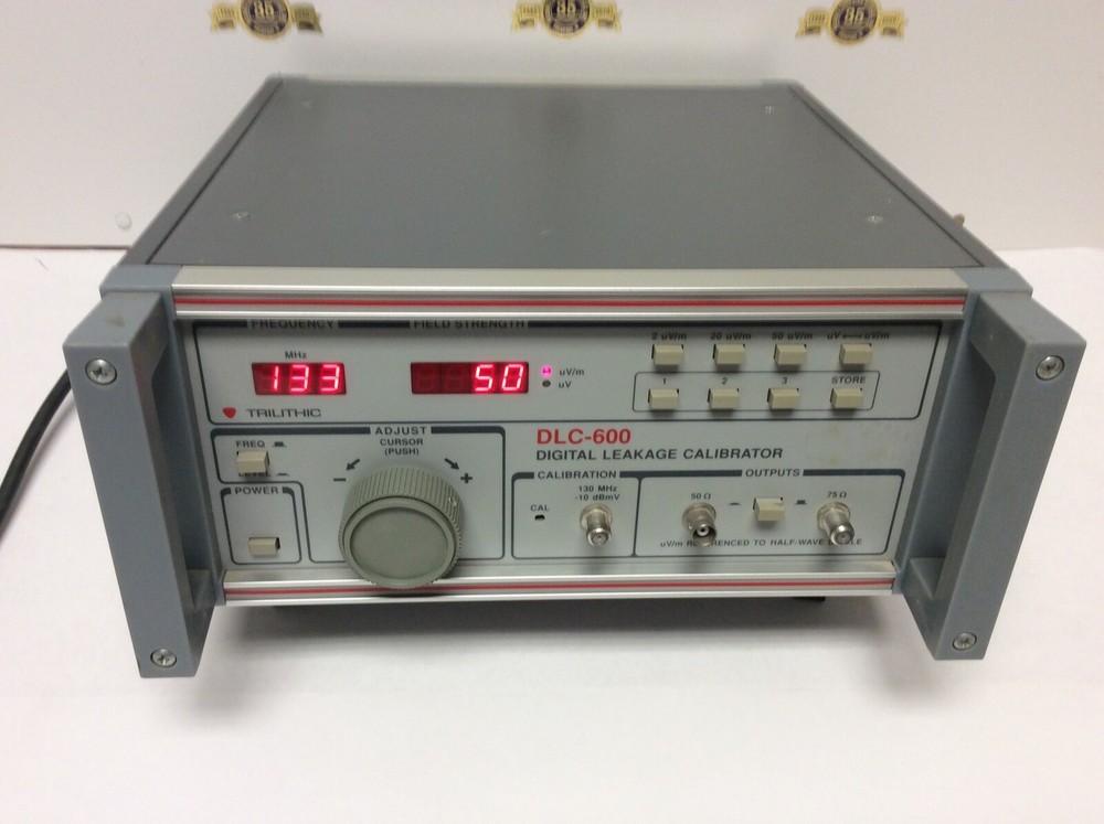 Trilithic DLC-600 Digital Leakage Calibrator RF Frequency Powers Test Ok Only