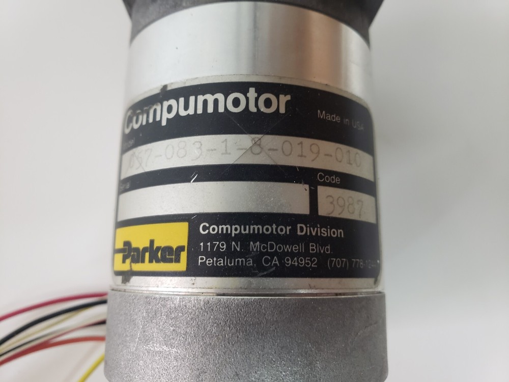 Parker Compumotor 057-083-1-8-019-010 Stepper Motor Code 3987