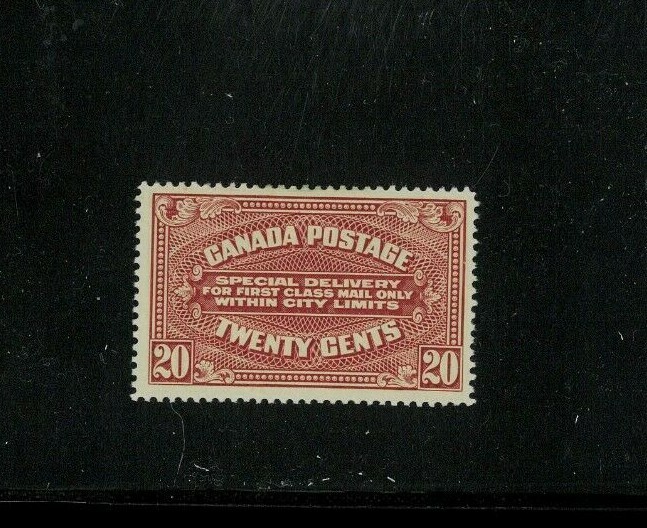 Canada SC# E2 MH VF. Cat.100.00 @20% - 1