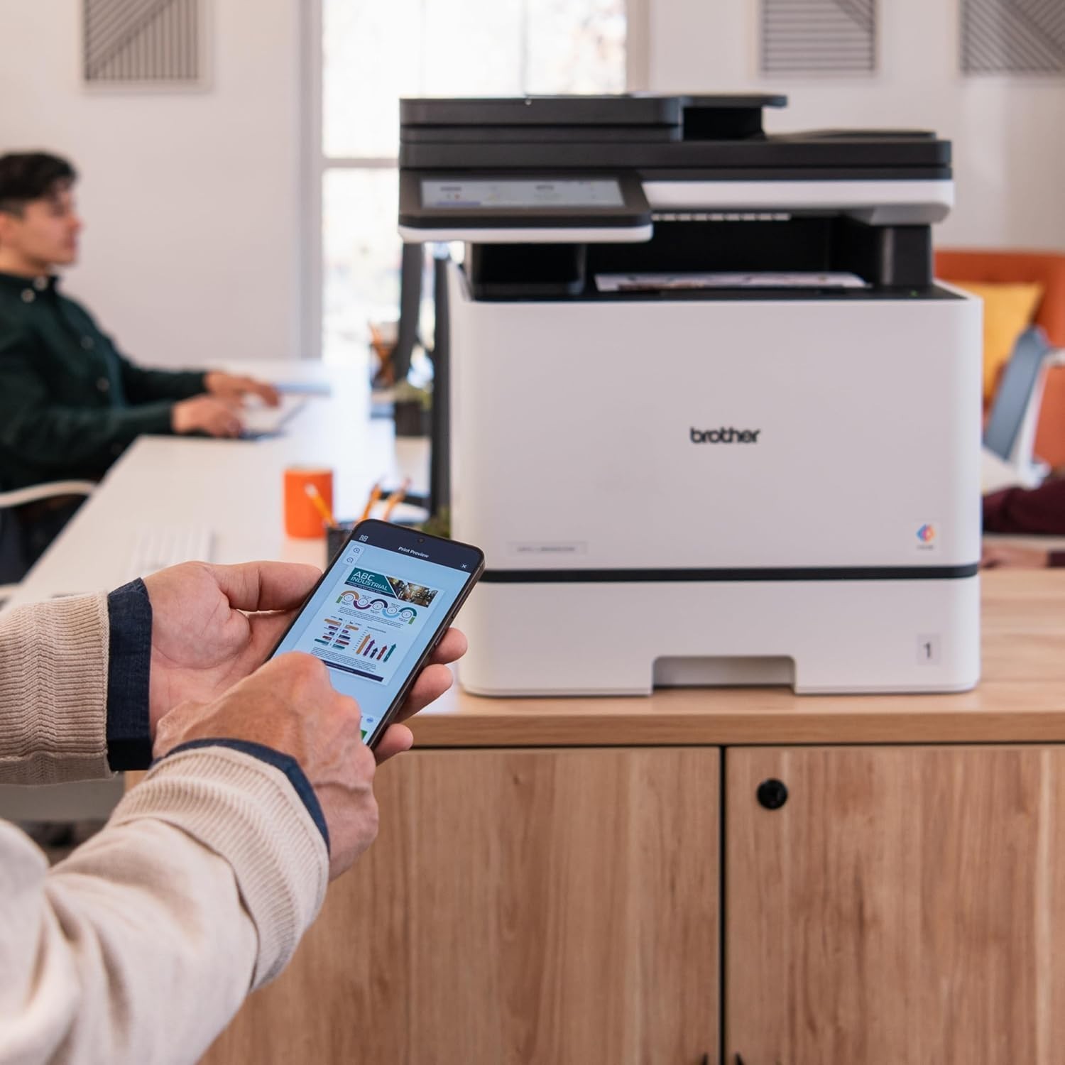 Brother MFCL8930CDW Color Laser All-in-One Printer W/ Advanced Security Features