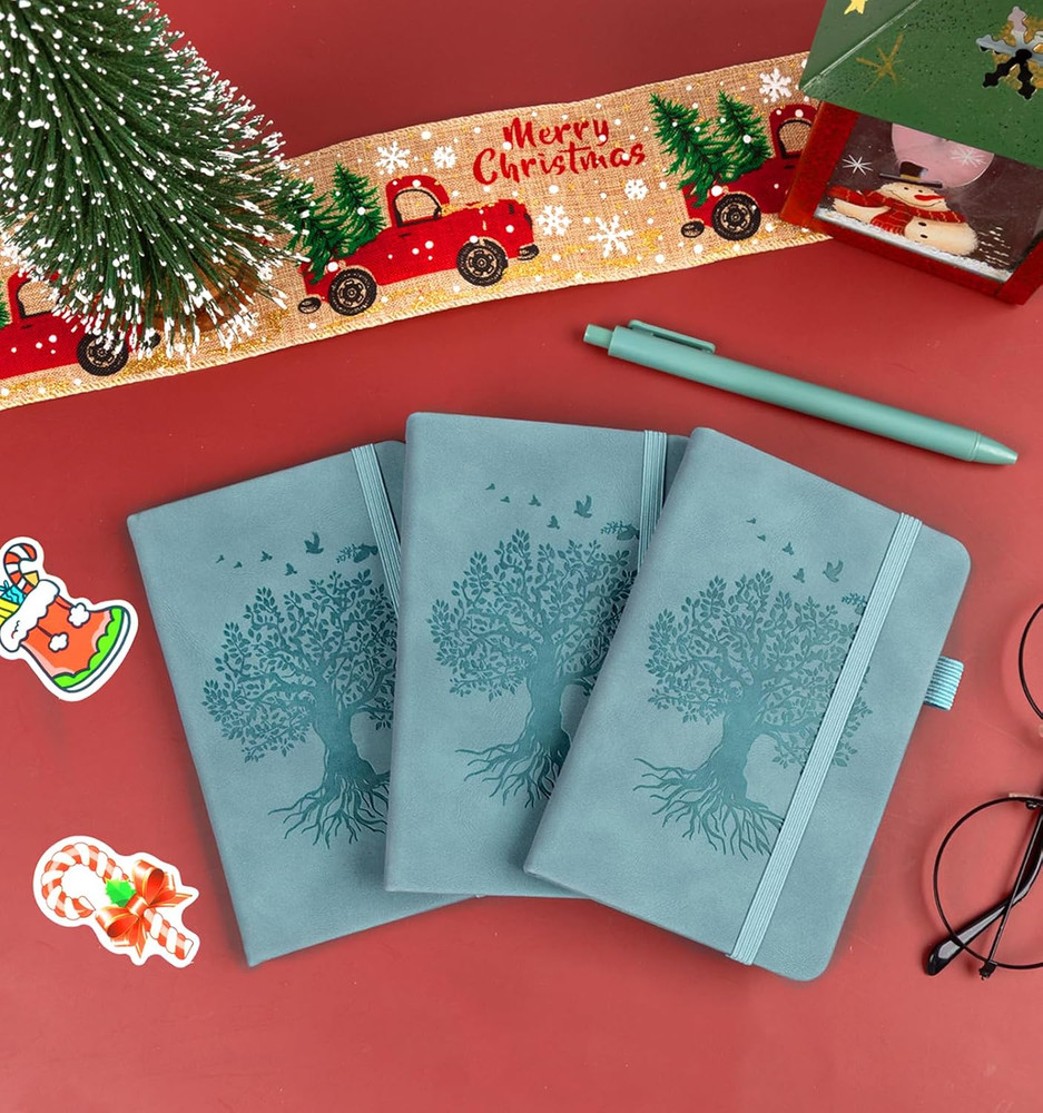 3 Pack Pocket Journaling Notebooks, A6 Small Notebook For Note Taking Journaling