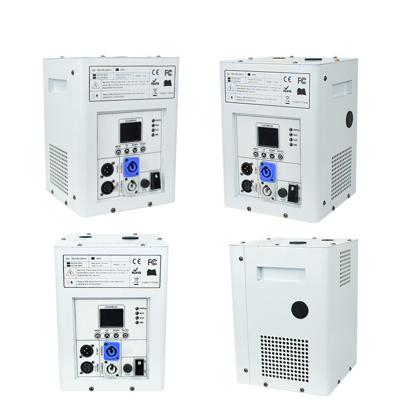 4 Pack 750W Cold Spark Machine DMX512 Sparkler Firework Machine with Flight Case