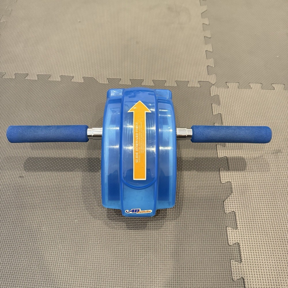 The Original Ab Slide Abdominal Roller Vintage Exercise Workout Wheel Exerciser