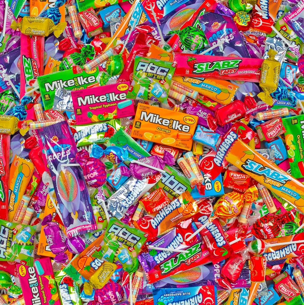 Assorted Bulk Candy 8 lbs Individually Wrapped Piñata Stuffers
