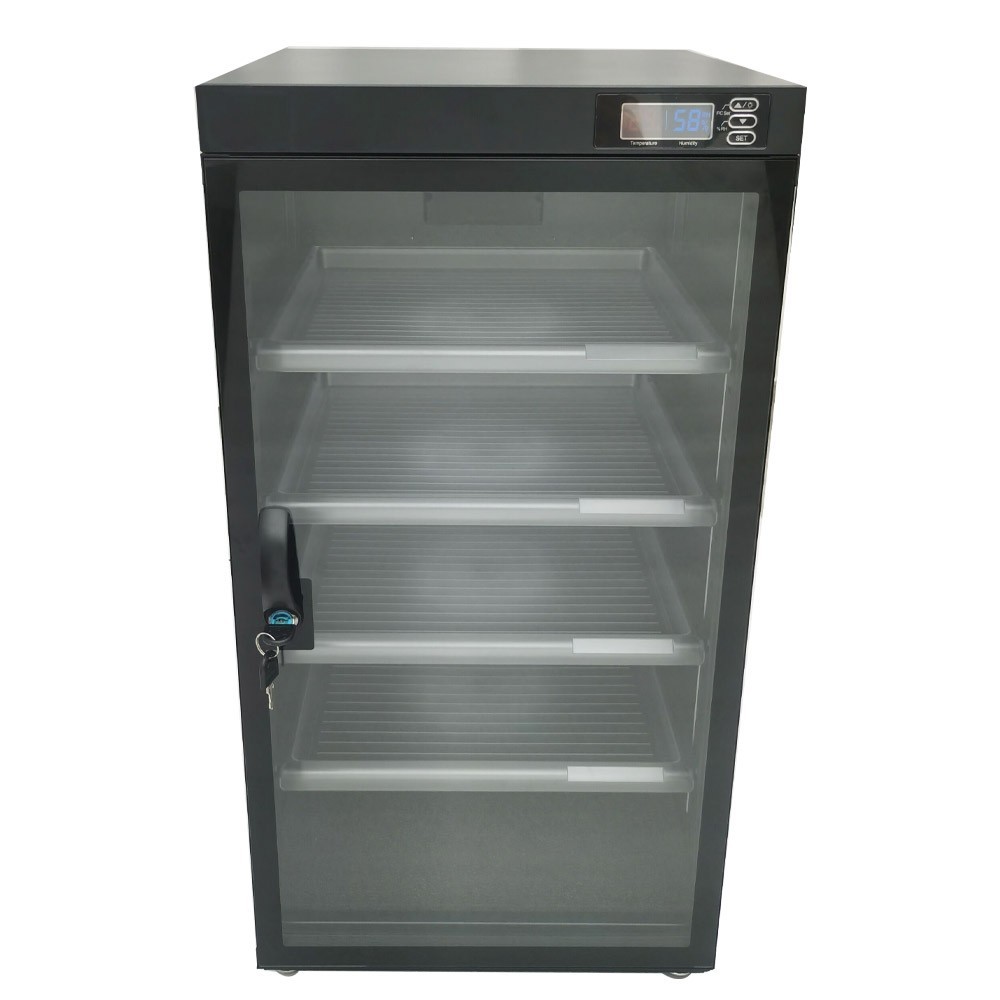 100L Full Automatic Digital Camera Dehumidify Storage Cabinet 5 Layers Camera Le