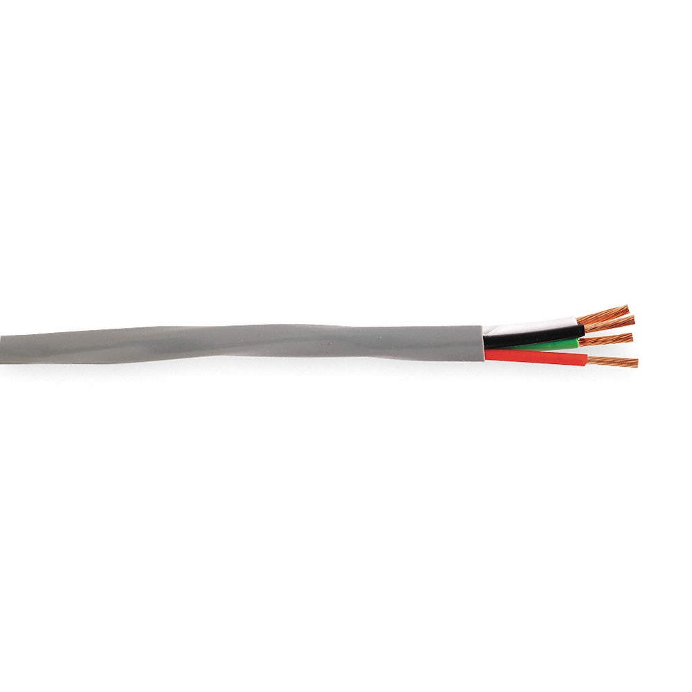 CAROL C2434A Data Cable,5 Wire,Gray,100ft 20LA37