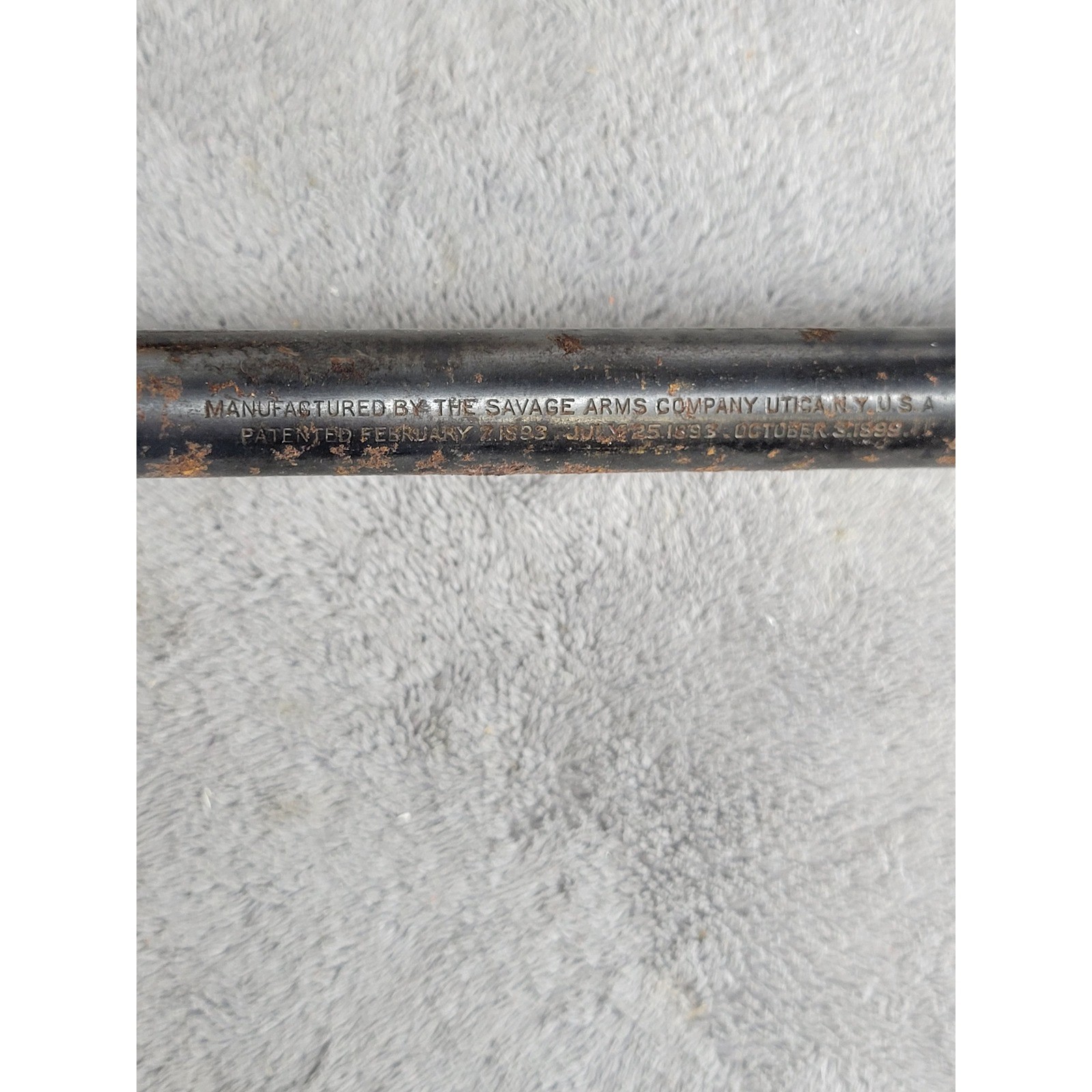 Savage Arms Model 1899 Barrel 25-35 Hi-Pressure Steel 20 Inch Utica NY Vintage