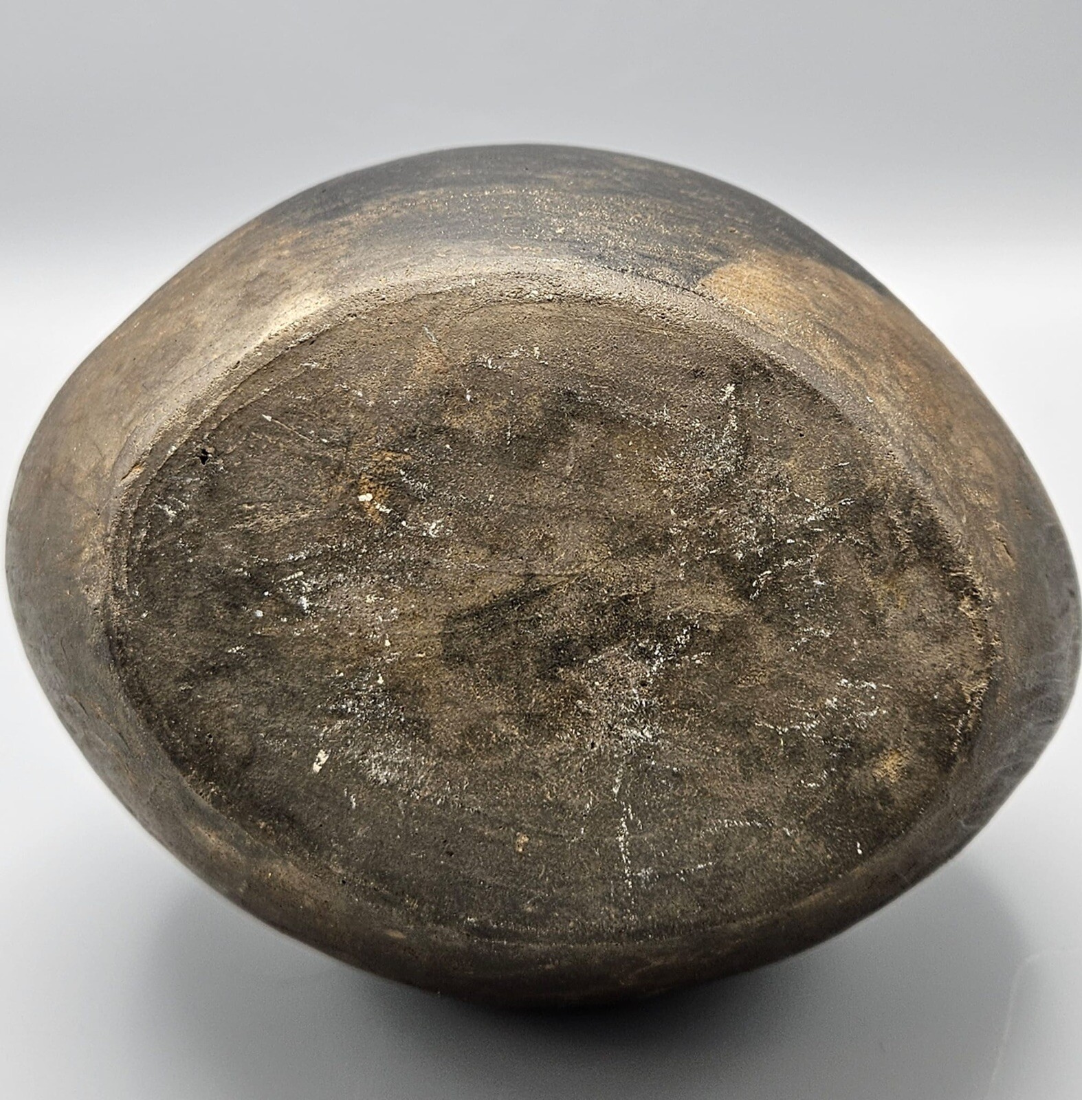 Pre Columbian Chimu Blackware Human Effigy vessel pottery