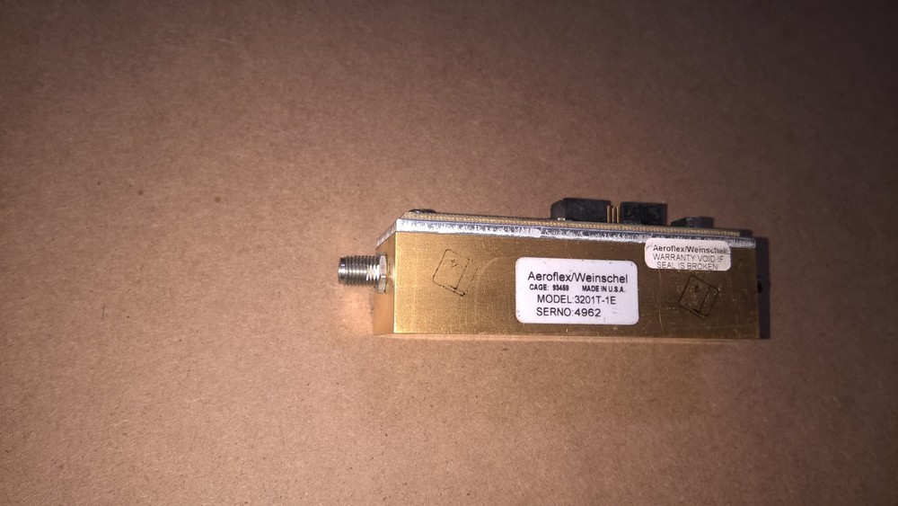 API Aeroflex Weinschel 3206T-1E Programmable Attenuator 0-3GHz 1-63dB range step
